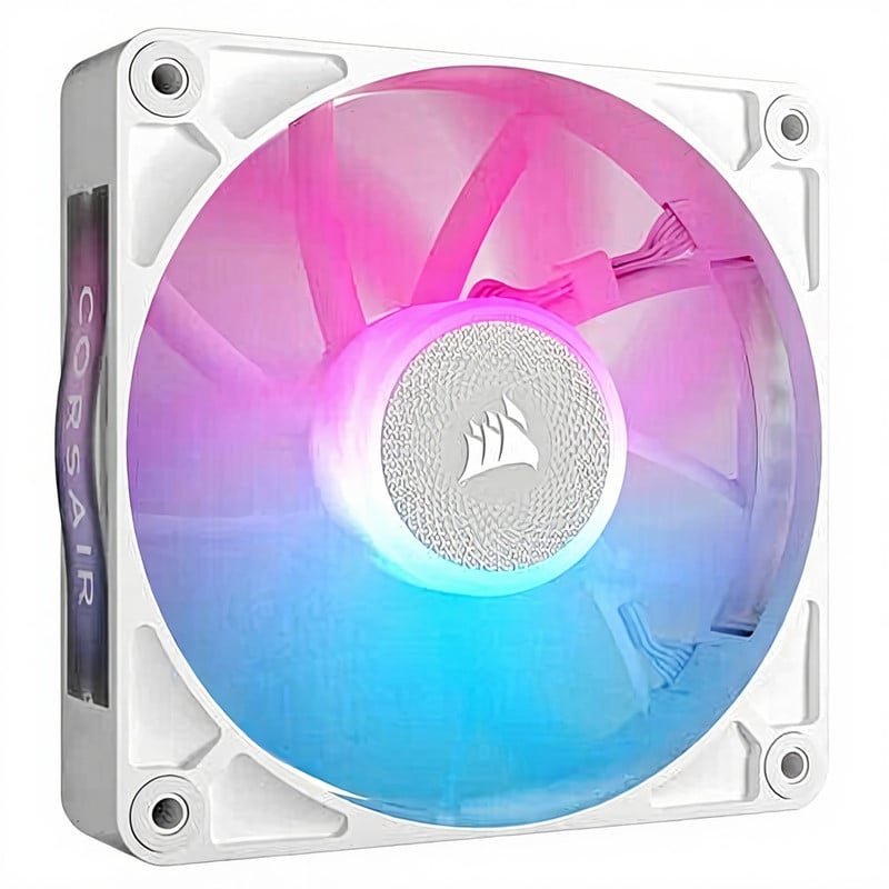 Corsair iCUE LINK RX120 RGB computer ventilator, 12 cm, wit