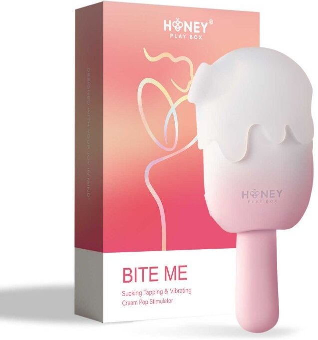 Honey Play box Bite me - Double Stimulateur clitoridien en forme de glace