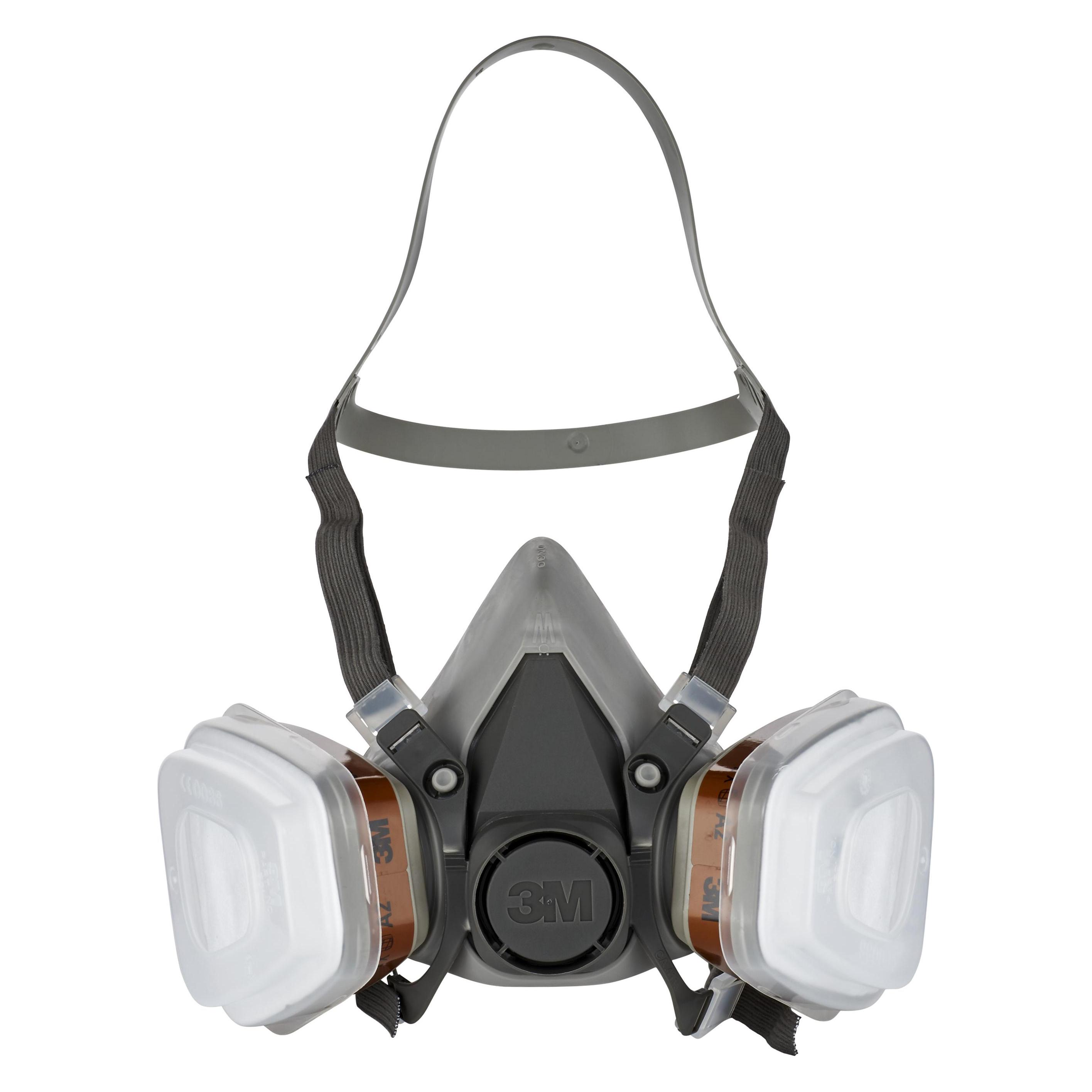 3M Halbmaske mit Wechselfiltern (A2P2, 1x) (7100140571)
