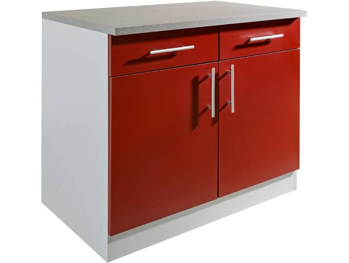 wiho Küchen Unterschrank Kiel 100 cm breit, 50 cm tief