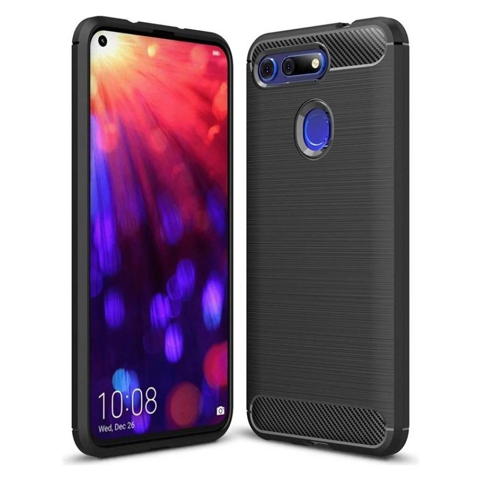 Screenguard Honor View 20 Hülle Carbon Brushed Soft TPU (Honor View 20) (00024145)