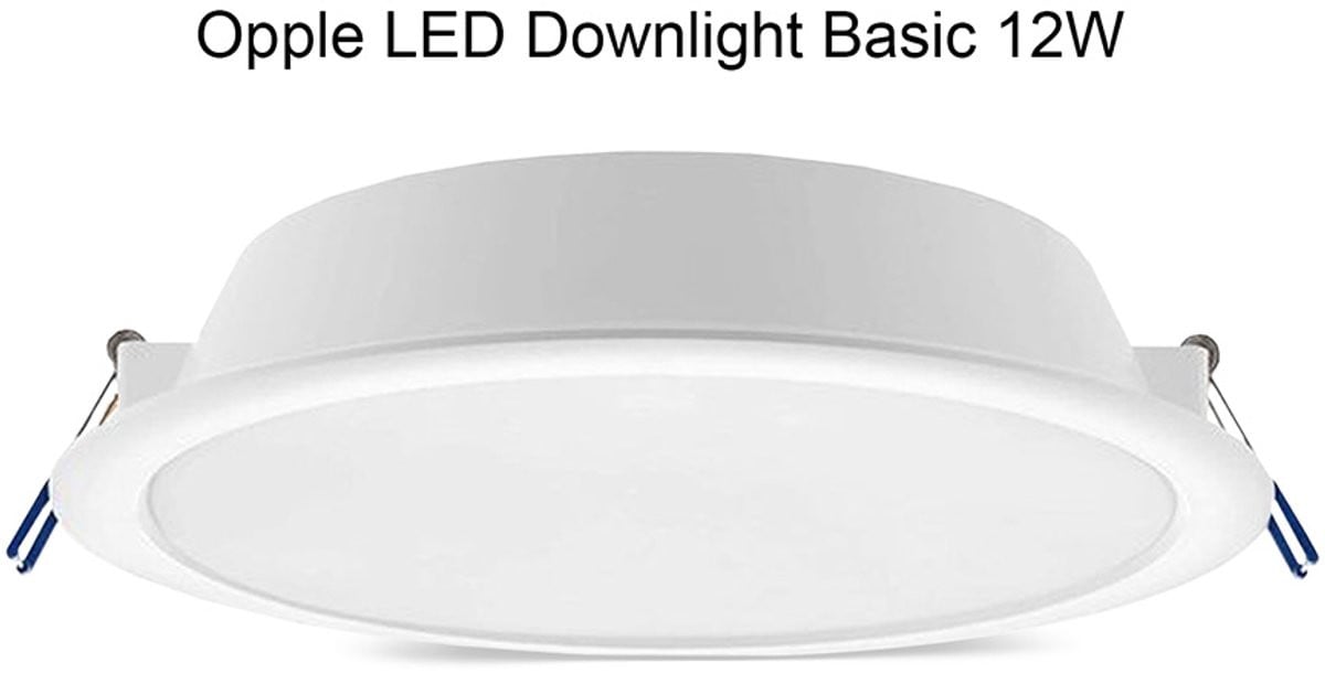 Opple LED Downlight Basic ronde inbouwspot van kunststof
