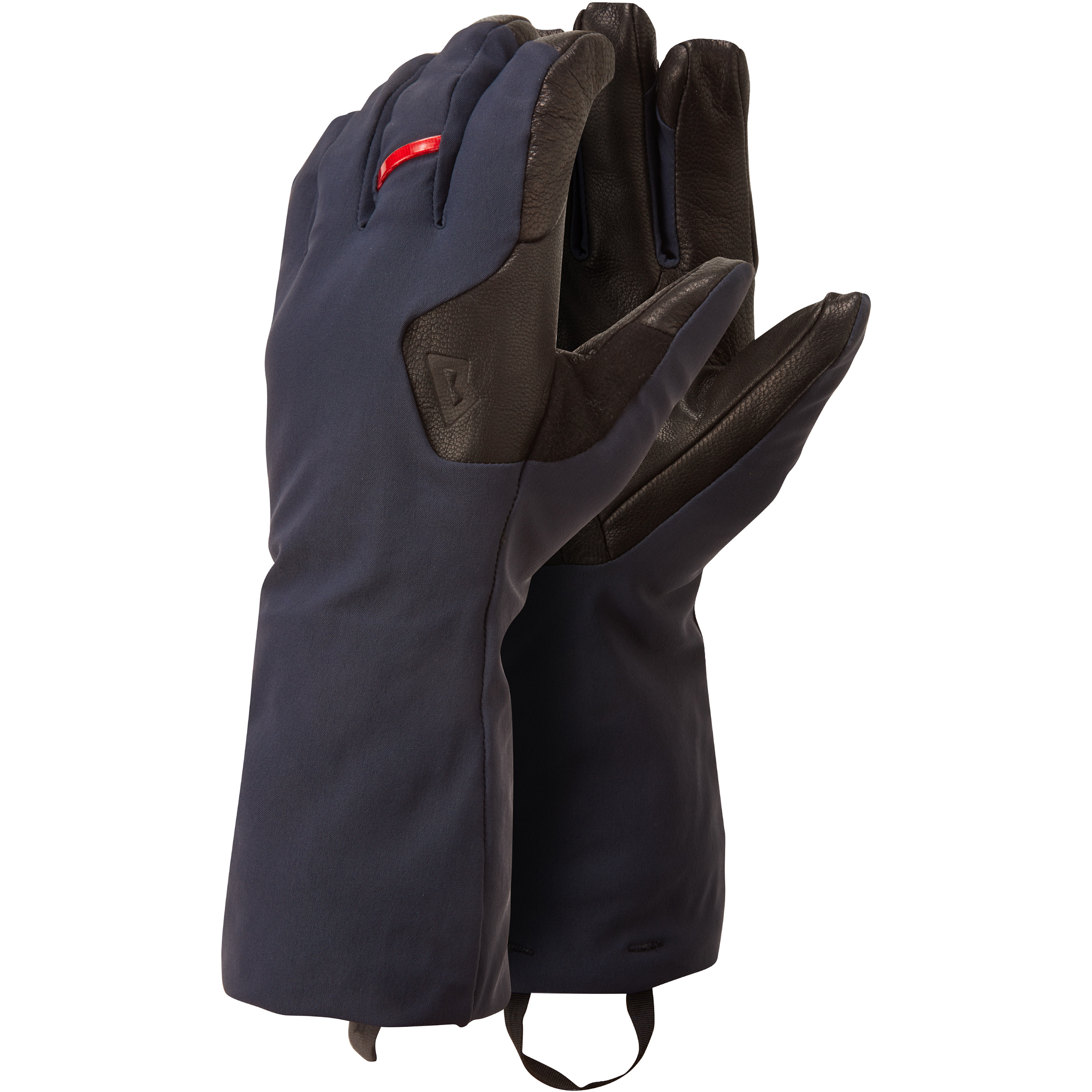 Mountain Equipment Randonee Gauntlet Fingerhandschuhe blau Größe M Alpinklettern | Klettersteig Hautfreundlich