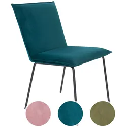 designline »Floke Velvet« Polsterstuhl  – erhältlich in 4 Farben