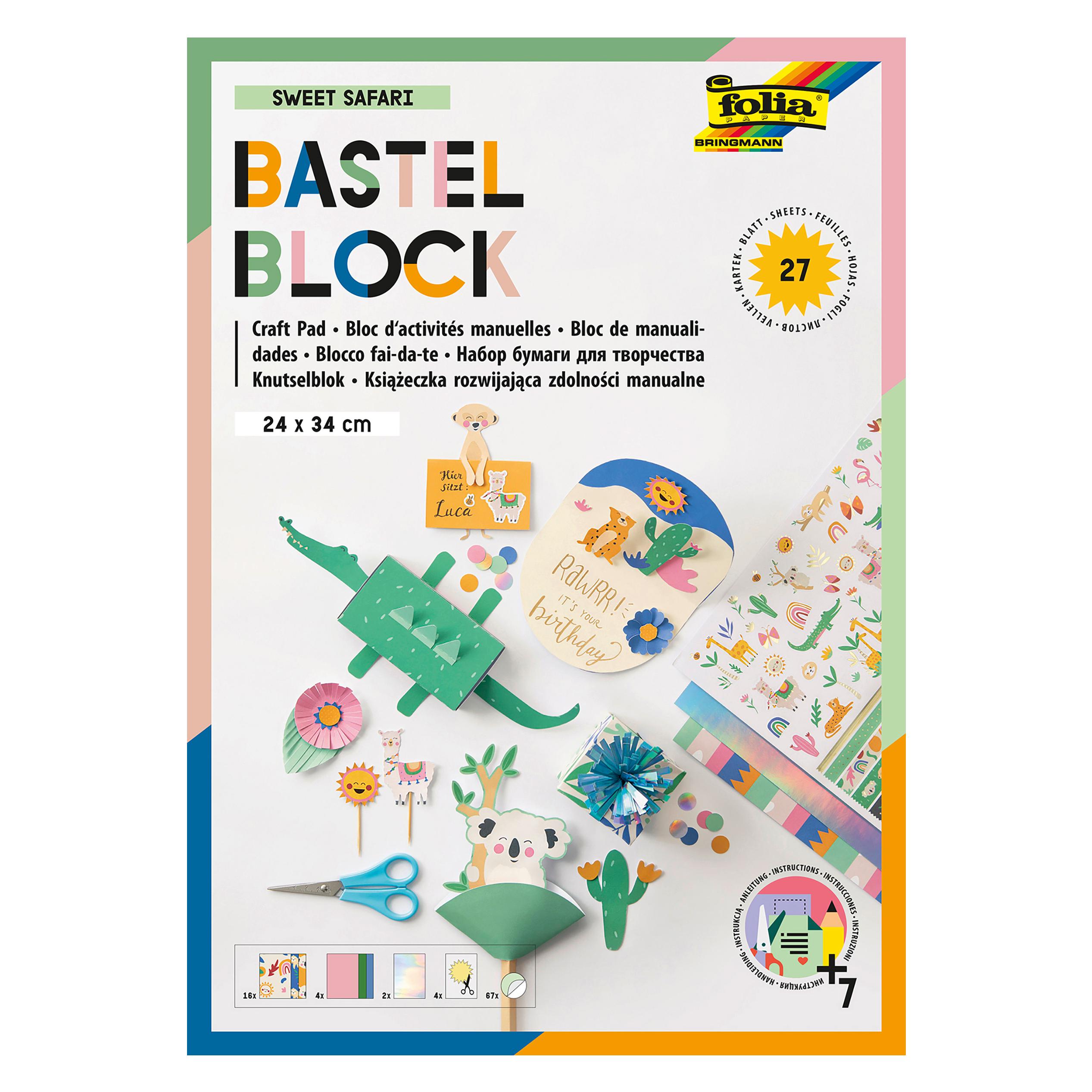 Folia Bastelblock (27x) (49101)