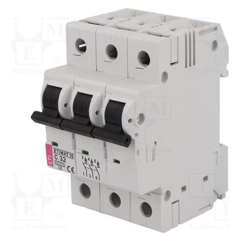 Eti Polam Leistungsschalter ETIMAT10 3P C 32A 10kA AC - 002135719 (002135719)