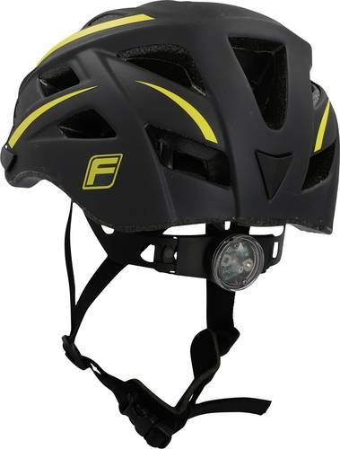 FISCHER FAHRRAD Urban Montis Fahrrad-Helm Schwarz Konfektionsgröße=S/M Kopfumfang=52-59cm