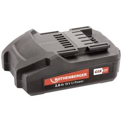 Rothenberger 1000001652 RO BP18/2 Ersatz-Akku 18 V 2 Ah Li-Ion