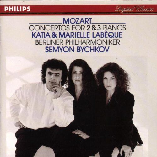 Labeque, Katia & Marielle - Konzerte für 2 und 3 Klaviere - Preis vom 11.10.2026 03:10:56 h