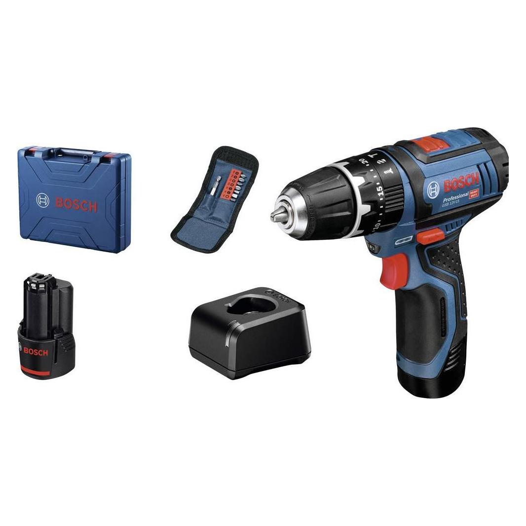 Bosch Professional GSB 12V-15 (Schlagbohrschrauber) (06019B690J)