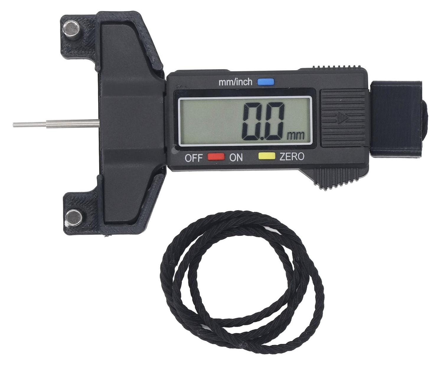 Dripio Riemenspanningmeter voor 2GT-riemen, 0-25,4 mm, ABS, voor 3D-printers