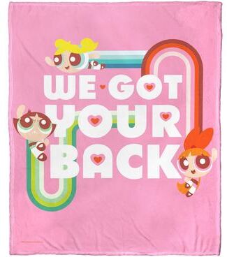 Northwest Warner Brothers Powerpuff Girls Got your back Silk Touch Throw Blanket