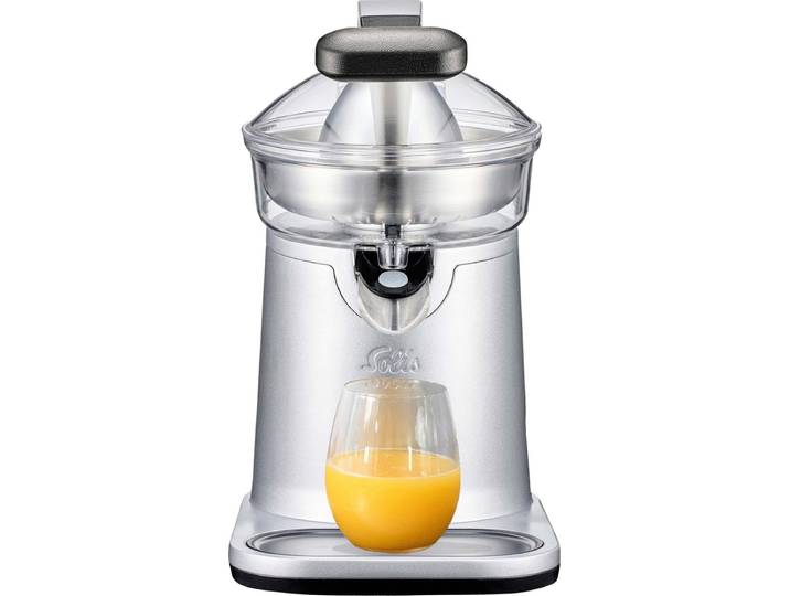 Solis Citrus Press Station 8454 Citruspers Elektrisch - Sinaasappelpers - Zilver