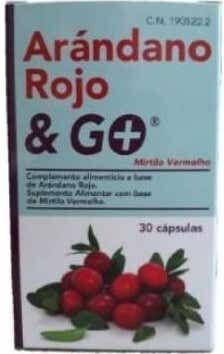Laboratorios Pharma & Go Arándano Rojo & Go 30 caps
