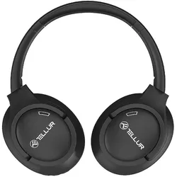 Tellur Vibe Bluetooth Over-Ear Headphones ANC (ANC, 20 h, Kabelgebunden, Kabellos), Kopfhörer, Schwarz