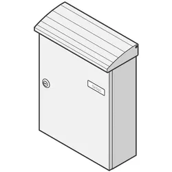 Renz Metallwaren. Briefkasten ws 17-1-10114 ws
