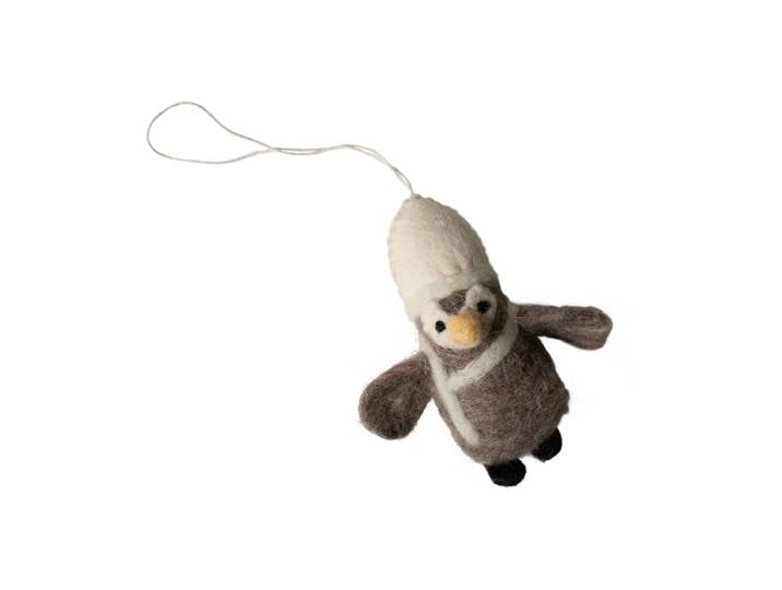 DBKD Décoration suspendue Hanging penguin Beige-white