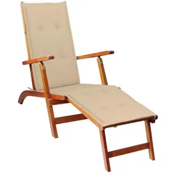 vidaXL, Liegestuhl, Maconetta (167 cm)
