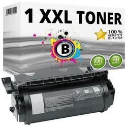 Druckfuxx, Toner, 1x XXL TONER PATRONE für LEXMARK T650 DN T652 DTN T654 N T656 DNE Optra T-656