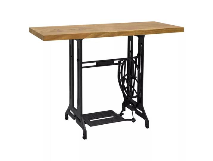 VidaXL - Konsolentisch holz, One Size, Braun