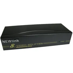 Cables Direct 8 Port SVGA Splitter (450 MHz), Switch Box