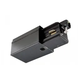 Deko-Light 1-Phasen Schienensystem D One Einspeiser links schwarz