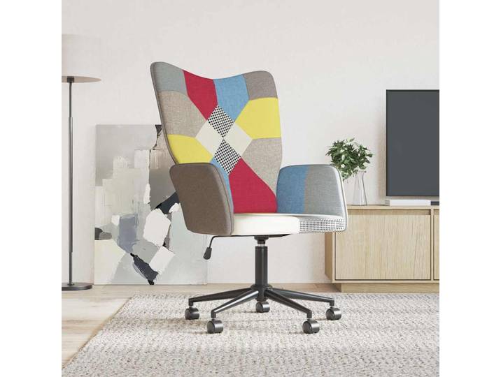 vidaXL Relaxsessel Patchwork Stoff