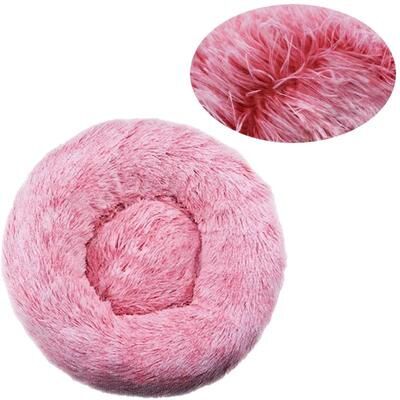 Inspire Select Round Plush Dog Bed Calming Pet Bed For Large, Medium & Small Dogs And Cats 9 27.6 In