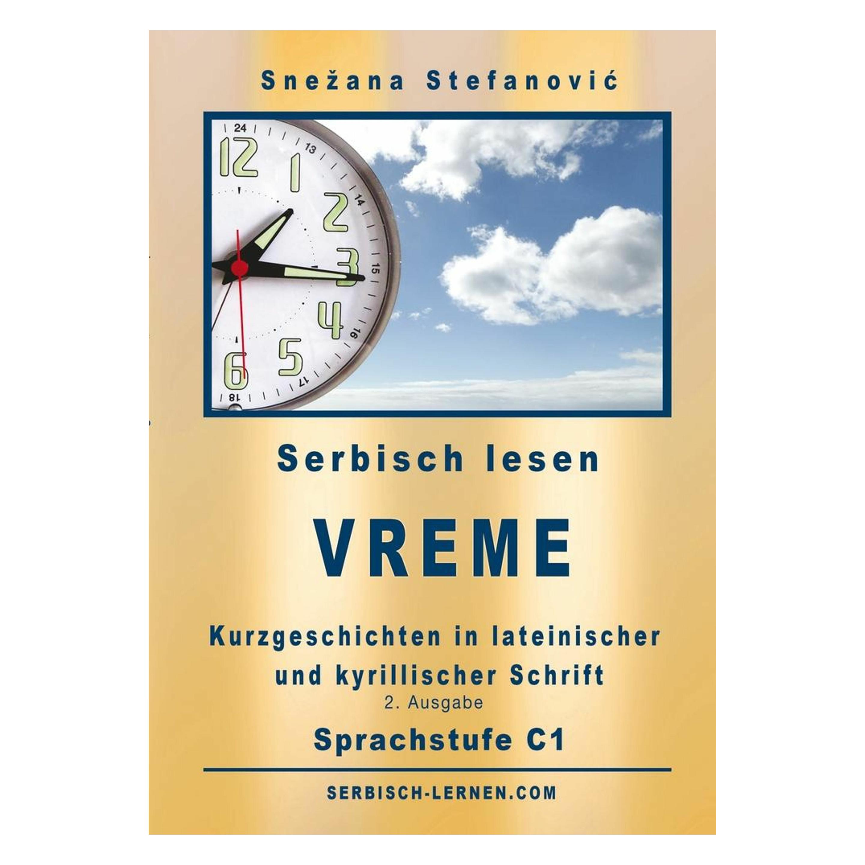 tolino Serbisch: Kurzgeschichten 'Vreme' - Sprachstufe C1 (Deutsch, Snezana Stefanovic) (52453604)