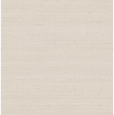 York Wallcoverings - Fine Silk Bone Faux Fabric Wallpaper