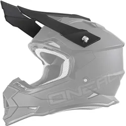 ONEAL 2Series RL FLAT Ersatz Helmschirm schwarz
