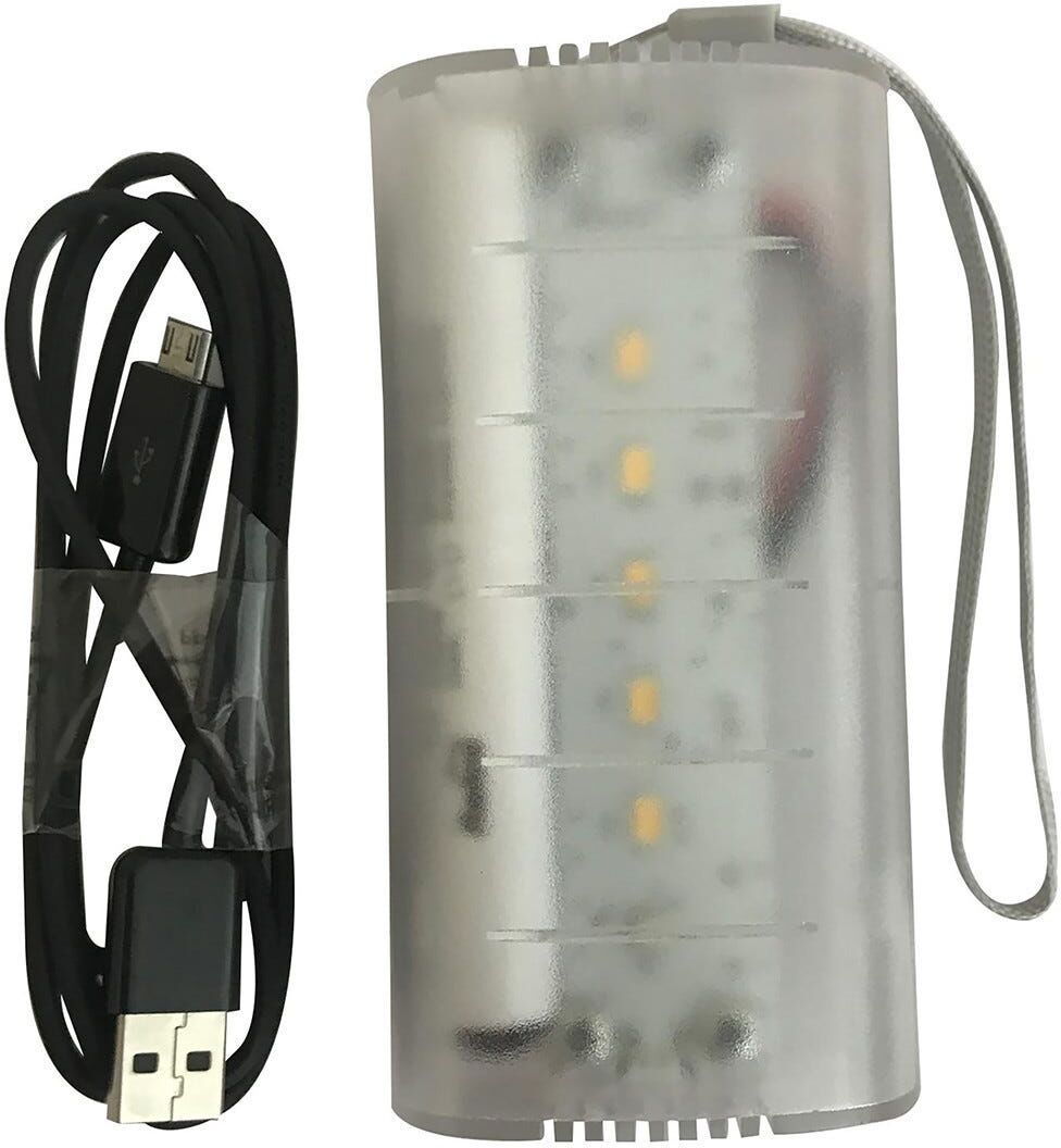 Relco LAMPADA DI EMERGENZA LED BAIONETTA 100 lumen DURATA 3 h CON CAVO DI ALIMENTAZIONE IP30