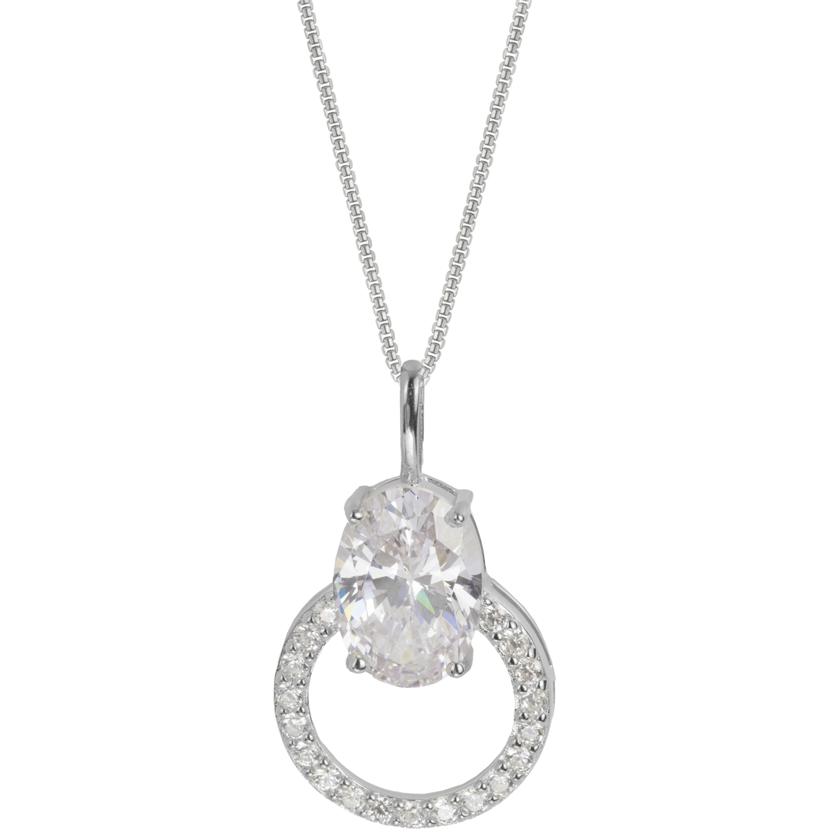 Jacques Lemans Kette Sterlingsilber mit Zirkonia