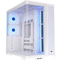 Arcus 380 TG ARGB, Tower-Gehäuse weiß, Curved , Tempered Glass x 1