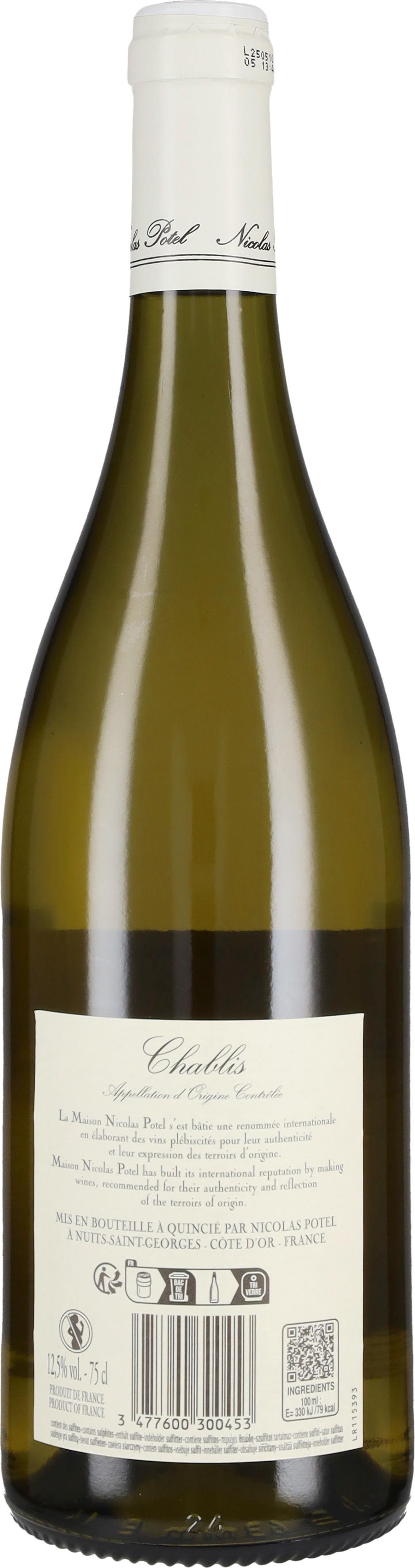 Chablis Nicolas Potel 2025