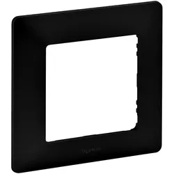 Legrand 754251 Valena Life 1-fach Rahmen Farbe: Schwarz