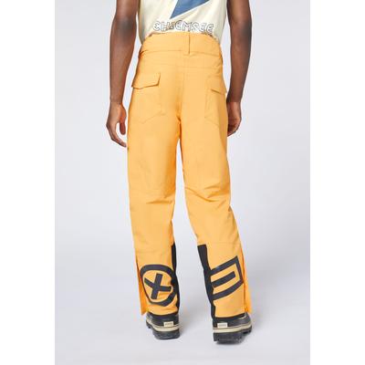 Skihose CHIEMSEE, Herren, Gr. 50, Normalgrößen, orange (blazing orange), 100% Polyester, unifarben, regular fit, Hosen Skihose, - 10.000 WP/ 10.000 MVP