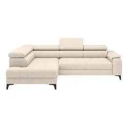 Ecksofa Chivas Stoff Pearl