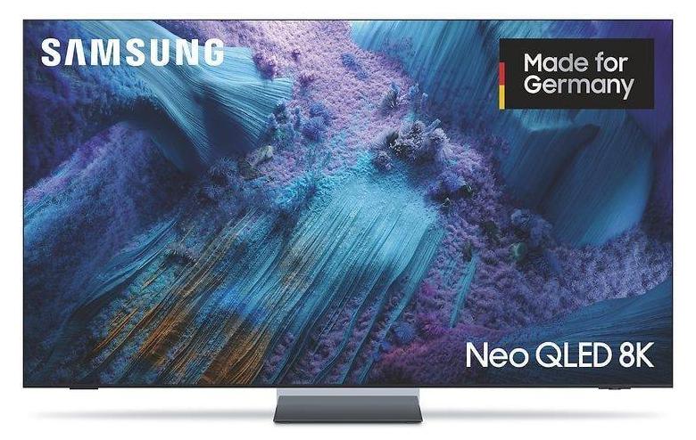 Samsung 65" Neo QLED QN990F 8K Vision AI Smart TV (2025), 165,1 cm (65"), 7680 x 4320 Pixel, Neo QLED, Smart-TV, WLAN, Schwarz