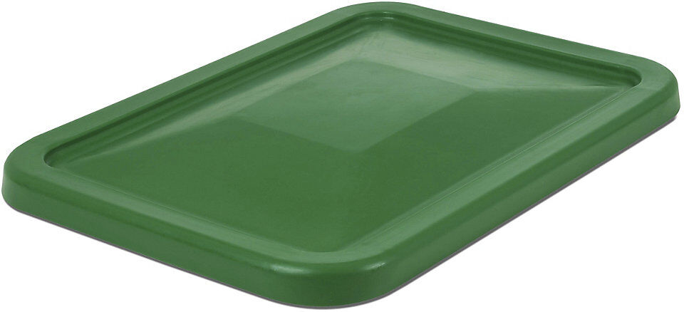 kaiserkraft Deckel, für Behälter 227 l, grün
