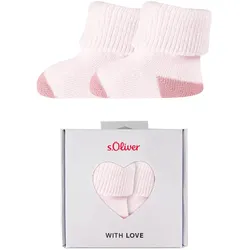 s.Oliver Originals Baby-Socken in Geschenkbox 4203 - rosé