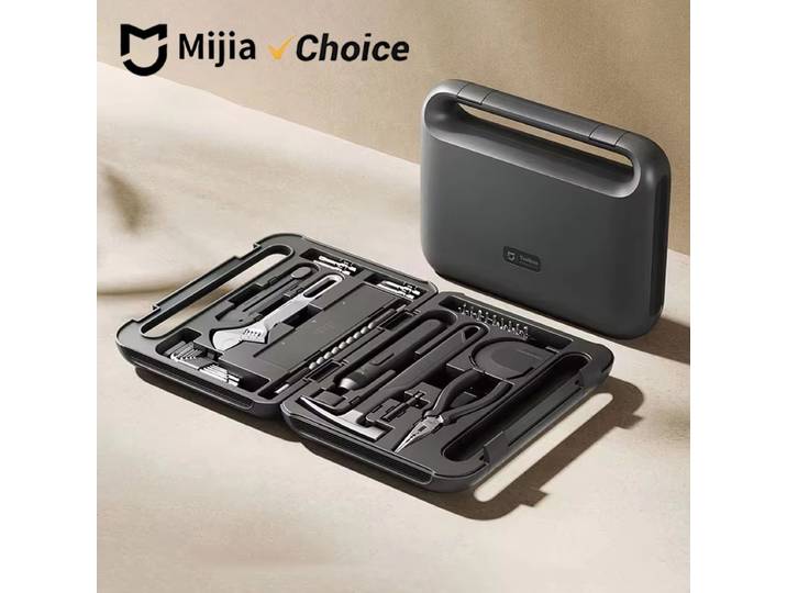 Kits d'outils électriques Mijia, tournevis électrique, ruban à mesurer autobloquant, pinces, clé, outils à main pour la maison, bricolage