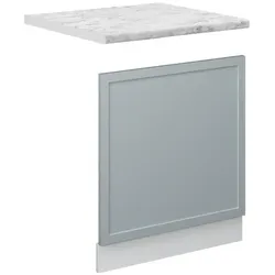 Vicco Frontblende Fame-Line, Geschirrspülerblende, Blau, Weiss