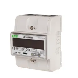 3-Phasen Stromzähler MID Drehstromzähler Zähler LE-03MW