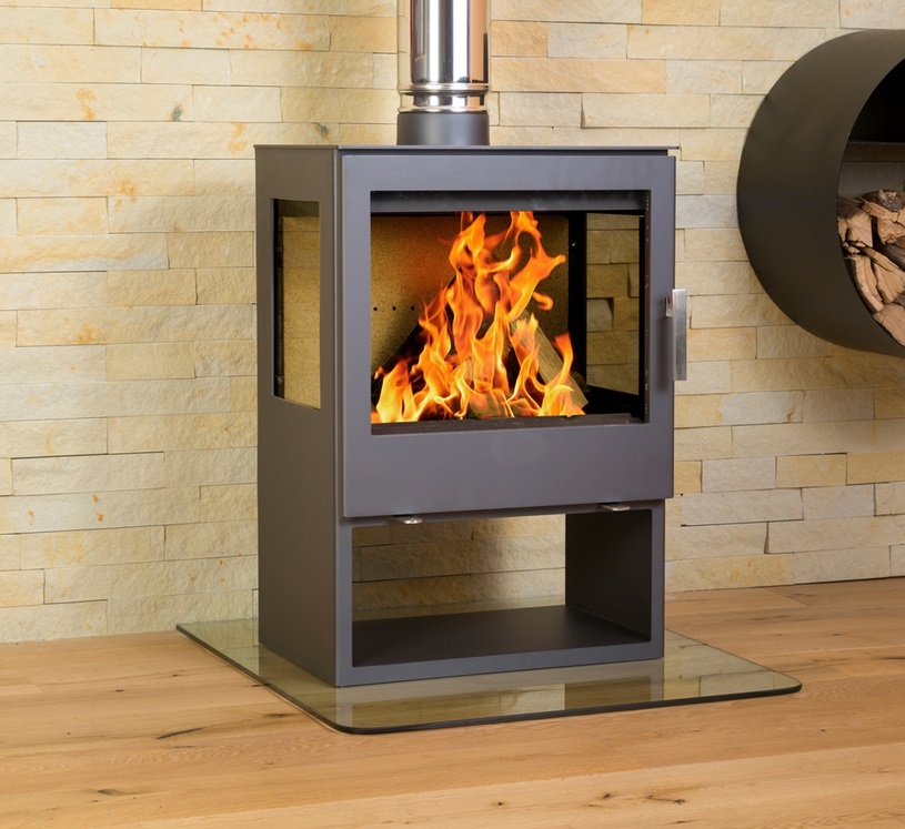 Victoria Modena Vision Kaminofen - 9,76 kW, modern, A+ Klasse, effizient