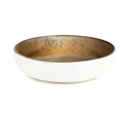 Excelsa 6er-Set tiefe Teller Demetra aus Keramik 18x5 cm mehrfarbig