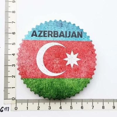 Inspire Essentials Azerbaijan Baku Fridge Magnet 3D Travel Souvenir Decor 4