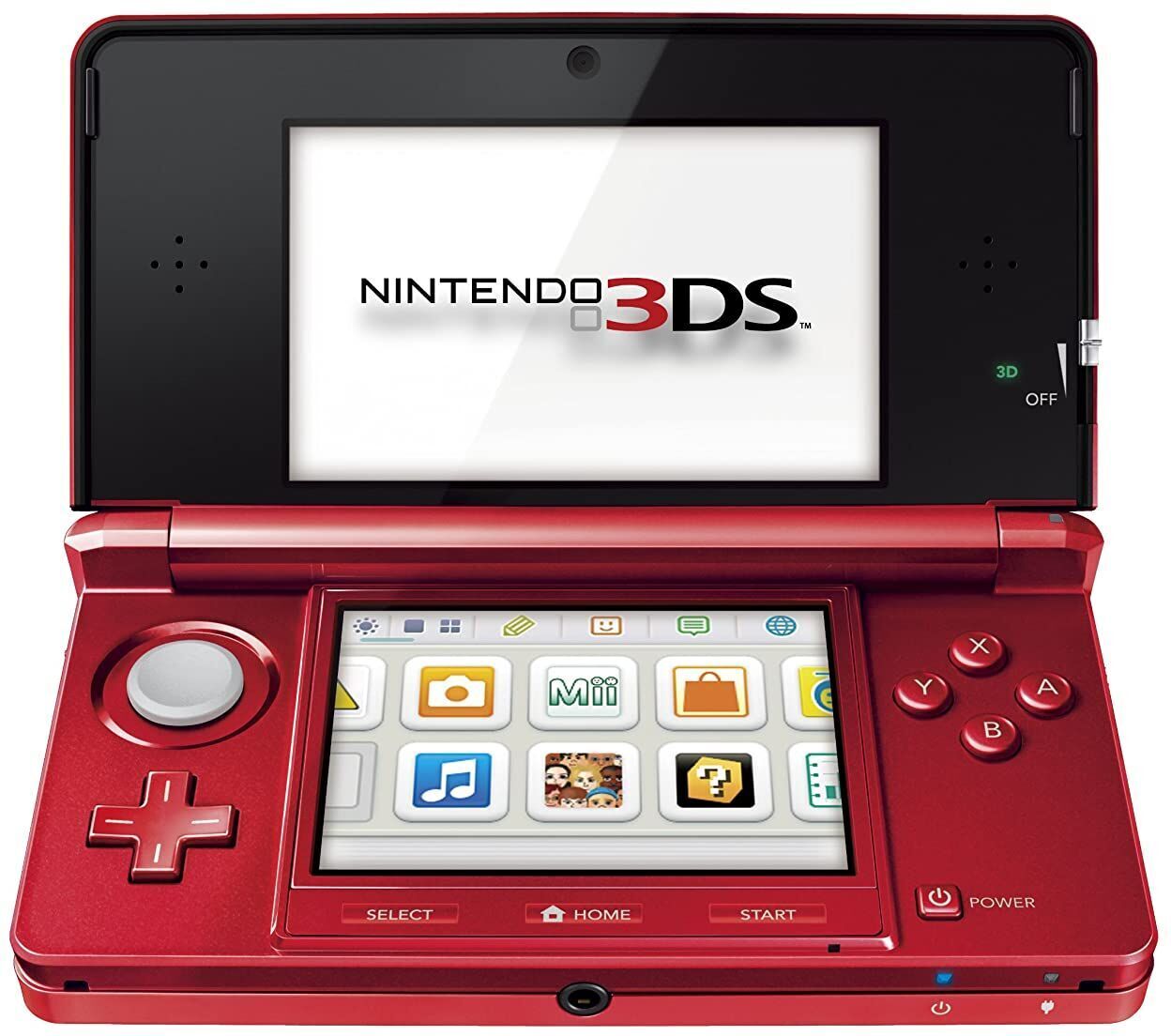 Nintendo 3DS   Rot - Refurbished