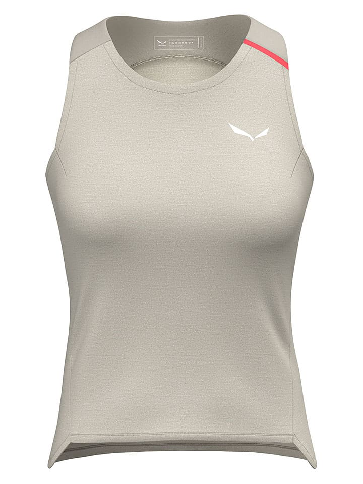 Salewa Fahrradtop "Vento Merino" in Taupe - 34
