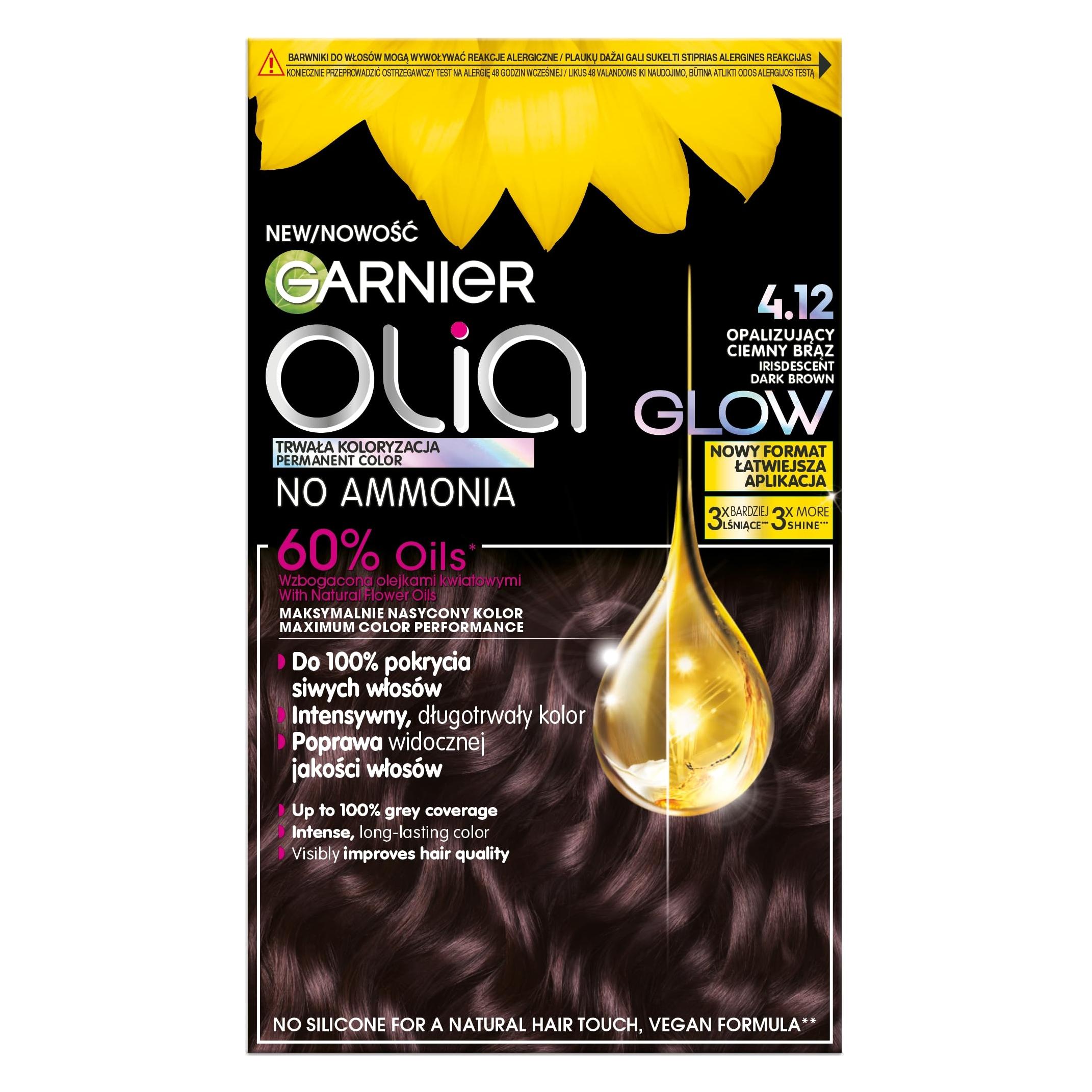 Garnier Olia Haarfarbe 412 Schillerndes Dunkelbraun (412 Schillerndes Dunkelbraun) (49044830)